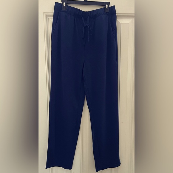 Cuddl Duds Pants - NWOT Cuddl Duds navy, large, lightweight lounge pants